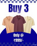 Buy 3 Polo T-shirts  @999