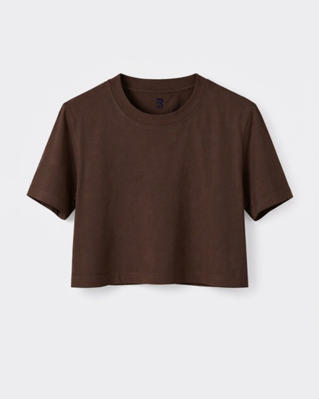 Brown Crop Top